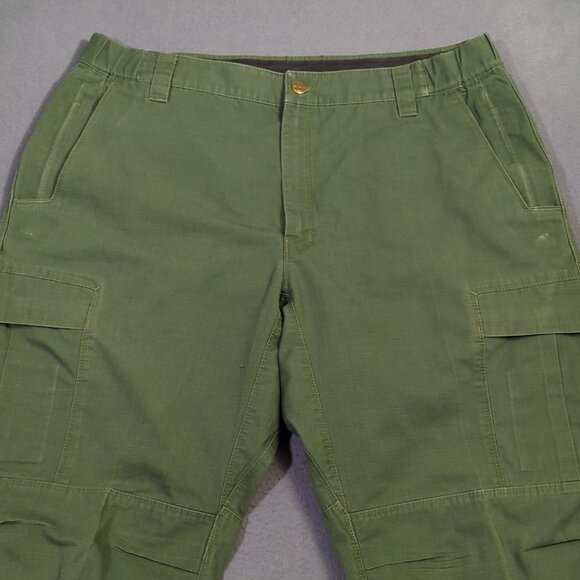Vertx Pants Men's 38x30 Fits 35x29 Green Ripstop Cargo Outdoor Hiking Camp Flaws - Picture 4 of 16